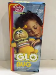 VINTAGE GLO WORM GLO BUG PLUSH HASBRO GLOBUG GLOWORM NEW SEALED