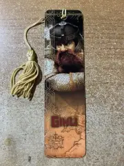 Lord Of The Rings The Fellowship of The Ring Gimli Bookmark With Tassel 2001