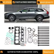 Engine Head Gasket Set Kit W/ Bolts For Volvo S40 S60 C30 C70 V50 V60 HS54547 US