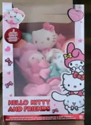 HELLO KITTY & FRIENDS 2025 Boxed Plush Valentines Bouquet My Melody Cinnamoroll