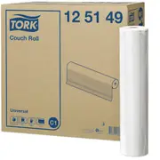 Tork Couch Roll Universal C1 White 8 Rolls 49cm x 50m (125149)