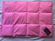 Musk Stick Pink Weighted Lap Blanket approx 70cm x 50cm @ 3kg