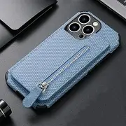 Card Pocket Wallet Case for Samsung A50 A12 A13 A14 A23 A33 A53 A34 A54 A52 Kickstand Cover for S23 Ultra S23 S22 S21 S20,Blue,for Galaxy S21 Plus