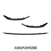 Fit For 21-24 Toyota Camry XSE SE Front Bumper Moldings Left Right Center Black (for: Toyota)