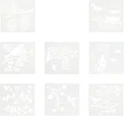 PLAFOPE 2 Sets Painting Template Templates Stencils for Painting Stencils for Walls Stencils for Crafts Stencils Scrapbooking Stencils Paint Stencils The Pet