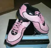 HIPHOP DANCE SNEAKERS BLOCH PINK SO538 Leather Mesh Boost girl/ladies runsmall
