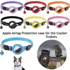 Pet Collar Case GPS Air Tag Anti-lost For Apple AirTag Cat Dog Collar Reflective