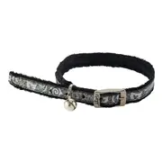 Rogz Sparklecat Pin Buckle Reflective Cat Collar Black - 2 Sizes