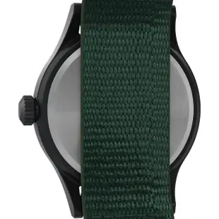 【TIMEX】天美時 遠征系列 40毫米戶外手錶 綠錶盤x綠色織物黏式錶帶 TXTW4B29700