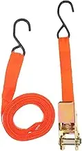 NOLITOY 4Pcs Heavy Duty Ratchet Tie Down Straps Cargo Straps for Secure Vehicle Trailer Hauling Durable Straps for Trucks Motorcycles and Roof Luggage