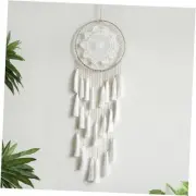 Macrame Dream Catchers for Bedroom - Tassel Wall Hanging Handmade