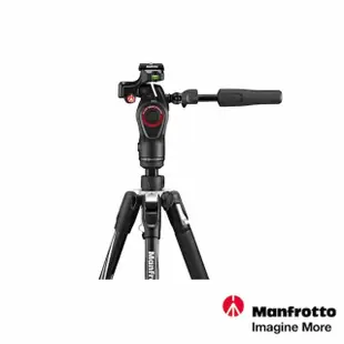 【Manfrotto 曼富圖】BEFREE ADV 三向雲台組 MKBFRLA4BK-3W(公司貨)