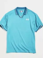URBAN OUTFITTERS T-Shirt Blue CLUB SPORT Reggie Soccer Jersey Polo short sleeve
