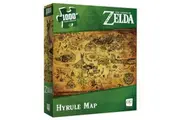 The Legend of Zelda: Hyrule Map (1000pc Jigsaw)