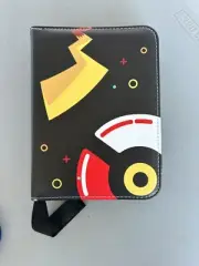 4 pocket card binder zipper