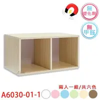 在飛比找森森購物網優惠-【正陞/南亞塑鋼家具】DIY組合櫃【A6030-01-1空箱