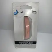 Onn Fitbit Flex 2 Replacement Band Brand New Onn Peach with Metal Buckle