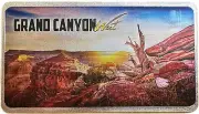 Grand Canyon West Foil Panoramic Dual Sided Fridge Magnet