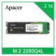 【綠蔭-免運】Apacer宇瞻 AS2280Q4L 2TB M . 2 PCIe 4 . 0 SSD