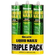 Selleys LIQUID NAILS ORIG HIGH Strength Construction Adhesive 320g-3pcs or 20pcs
