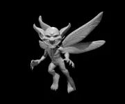 Tooth Fairy Cryptid Creature NPC Monster Manual 28mm Scale DND D&D Tabletop Mini