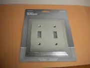 AMERELLE Steps Satin Nickel Switchplate Wall Plate Cover Light Switch New
