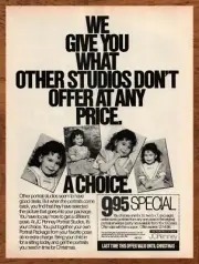 1986 JC Penney Portrait Studio Vintage Print Ad/Poster Retro Kids Cute Décor 80s