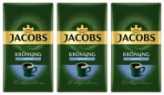 3 JACOBS DECAF Decaffeinated Ground Coffee Made in Germany 250g 8.8oz