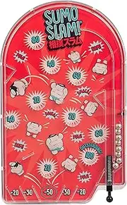 Ridley’s Sumo Smash Pinball Game – Portable Handheld Game with Sumo Theme – Easy to Play – Pocket Game to Challenge Friends or Play Solo – Great Gift Idea