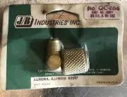 1/4” Flare, 90 degree adaptor, QC-E64, J/B
