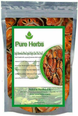 Pure Herbs Wood Apple Aegle Marmelos Belgiri Phal Dried For Good Health
