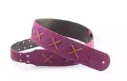 Right On Straps Legend DG David Gilmour Purple High Quality Guitar Strap