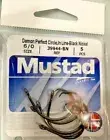 MUSTAD CIRCLE HOOK-39944-BN-6/0 SIZE-5PACK -INLINE CIRCLE HOOK-POINT BENT IN
