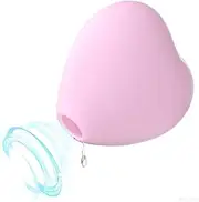 Silent Vibrating Heart-shaped Vibrator Oral Clitoris Tongue Licking Vibrator Adult Sex Toy