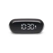 Lexon Minut Mini Alarm Clock - Gunmetal