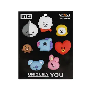 Crocs 鞋扣 BT21 BTS 防彈少年團 金泰亨 田柾國 SUGA JHOPE RM JIN JIMIN【ACS】