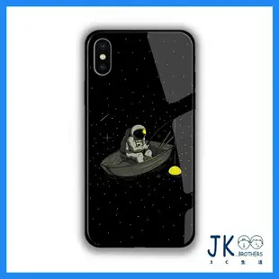 iPhone 手機殼 保護殼 宇宙釣魚太空人 iPhone X/XR/XsMax/11/7/8Plus