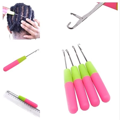 1/5/10 Pcs Crochet Hair Needle Latches Hook Crochet Hook Dreadlock Accessories