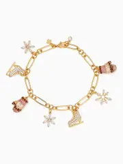 snowflake charm bracelet