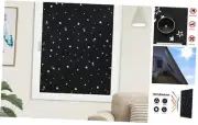 Blackout Blind Shade with Suction Cups Temporary Portable Window Cover for