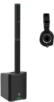 Mackie SRM-Flex 1300 Watt Line Array DJ Speaker PA System w/Sub+ Certified Headp