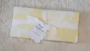 POTTERY BARN HOPE FOR FLOWERS YELLOW ROSE ORGANIC FITTED CRIB SHEET TRACEY REESE