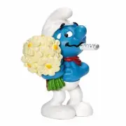 NEW 20752 Get Well Soon Smurf figure SCHLEICH Schlumpf Schtroumpf smurfs toys