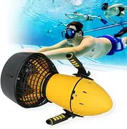 Underwater Scooter, Brushless Underwater Thruster Set, 5.4Km/h Electric Underwater Booster for Diving, Snorkeling, Underwater Photography,300W