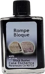 Magick Space Spiritual Anointing Oil -(Rompe Bloque Aceite) Block Buster Oil - Overcoming Obstacles - Break Through Limits & Achieve Success-0.5 FL OZ (1 Pack)