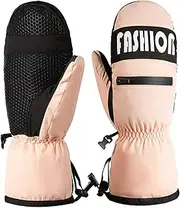 [Tummy Tub] Winter Riding Thermal Gloves,Windproof Running Gloves,Winter Windproof Gloves Warm Running Gloves Cycling Gloves for Men Outdoor Sports Touch Screen Gloves (Color : B, Size : L)