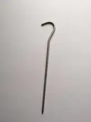 HDeWind Titanium Tent Stakes, 6 inches hook, 12 pieces
