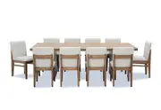 SORVINO 11 Piece Dining Suite