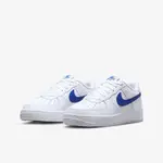 NIKE 耐吉 休閒鞋 女鞋 大童 運動鞋 AIR FORCE 1 GS 白藍 DV7762-103(3K2047)