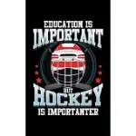 EDUCATION IS IMPORTANT BUT HOCKEY IS IMPORTANTER: EDUCATION IS IMPORTANT HOCKEY IMPORTANTER 2020 POCKET SIZED WEEKLY PLANNER & GRATITUDE JOURNAL (53 P